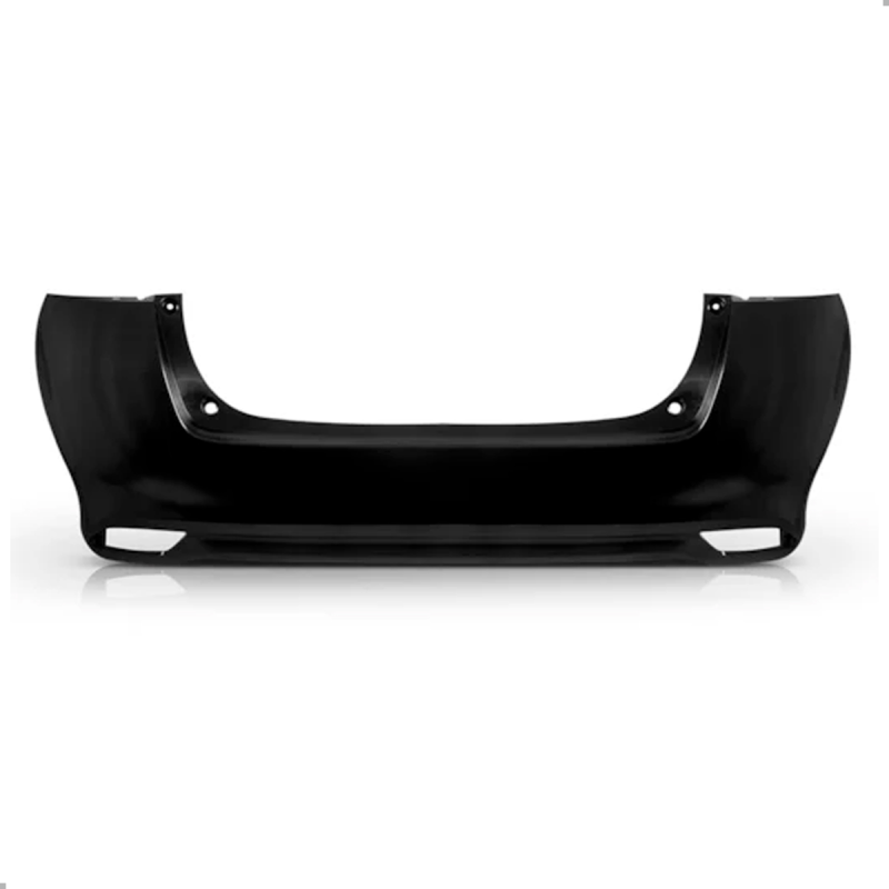 Parachoque Traseiro Yaris Hatch 2018 A 2022 Para Pintura Sem Furo Para Sensor (r31436)