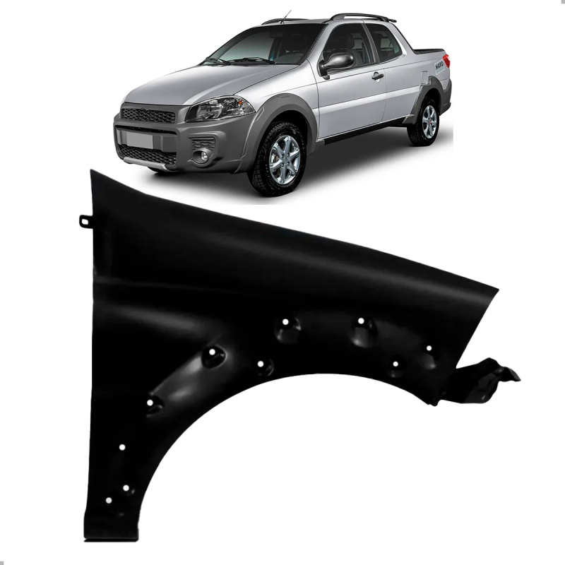 Paralama Strada Working 2014 A 2020 Lado Direito (r33952)