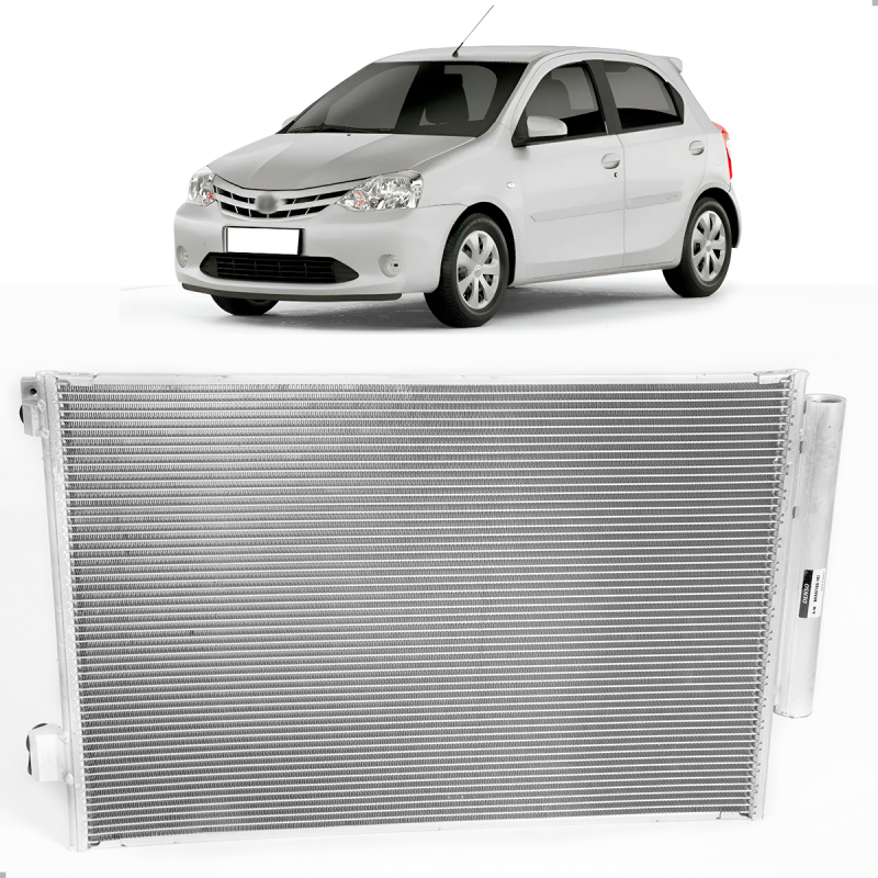 Condensador De Ar Toyota Etios 1.3 1.5 16v 2012 A 2020