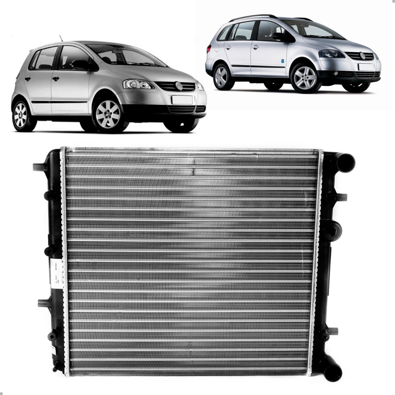 Radiador Original Gol G5 2009 A 2012 Fox 2004 A 2010 Spacefox 2006 A 2010 Saveiro 2010 A 2011 Voyage 2009 A 2011