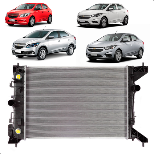 Radiador De Agua Original Onix 2013 A 2019 Prisma 2017 A 2019 Spin 2017 A 2022 C/ Cambio Manual