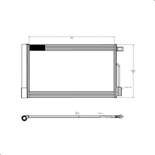 Condensador Ar Original Agile Montana 1.4 2009 A 2022 C/ Ar Manual