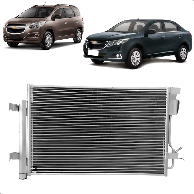 Condensador De Ar Original Cobalt Spin 1.4/1.8 2016 A 2025 Onix Prisma 1.0/1.4 2017 A 2019