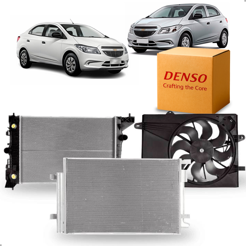 Kit Colisao Onix  Prisma 1.4 2014 A 2019 Cobalt Spin 1.8 2017 A 2022