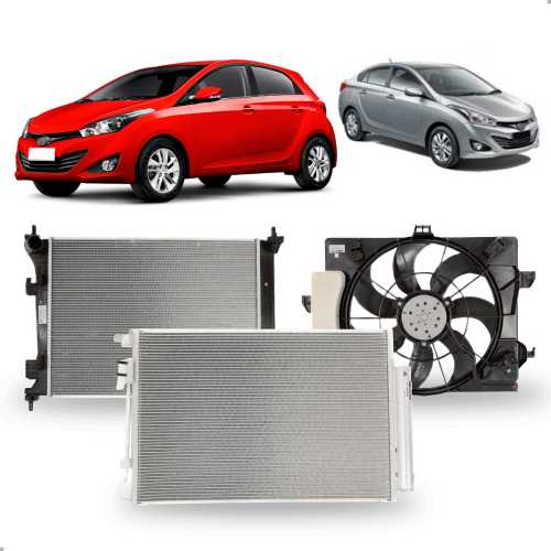 Kit Colisao Hb20 Hb20x Hb20s 1.0 1.6  Flex 2012 A 2019