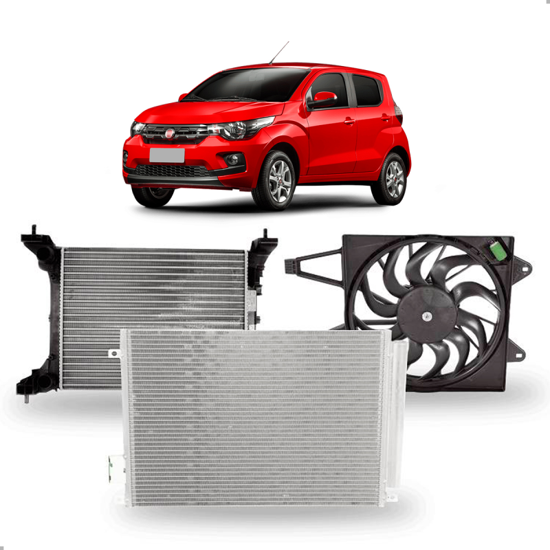 Kit Colisao Fiat Mobi 1.0 2017 A 2019