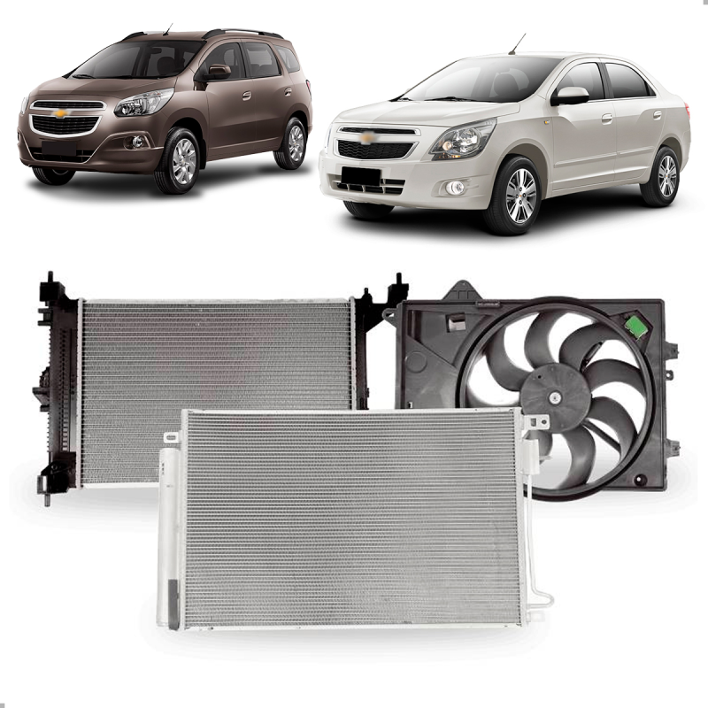 Kit Colisao Onix Prisma 1.4 Flex 2014 A 2019 Cobalt Spin 1.8 Flex 2014 A 2016