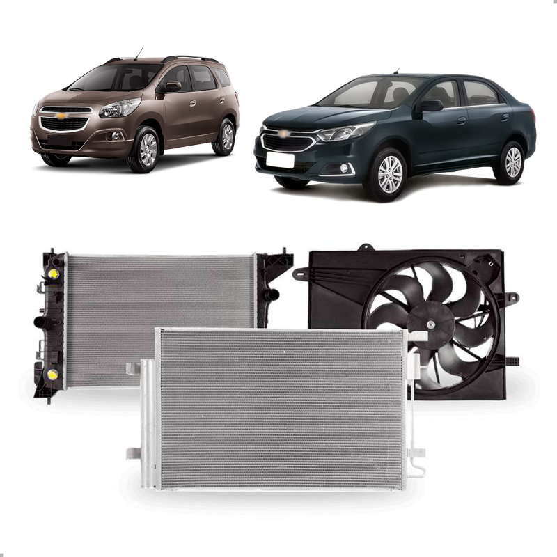 Kit Colisao Onix 1.0/1.4 Prisma 1.0/1.4 2017 A 2019 Spin 1.8 2017 A 2019 Cobalt 1.4/1.8 2017 A 2020