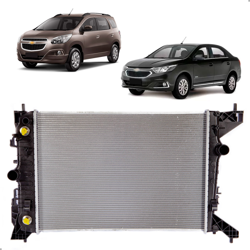Radiador Original Cobalt Spin 1.8 2017 A 2018 Onix Prisma 1.0 1.4 2014 A 2019 Manual C/ar Automatico