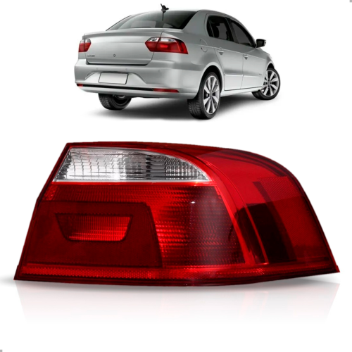 Lanterna Traseira Original Voyage G6 2013 A 2016 Canto Bicolor Lado Direito