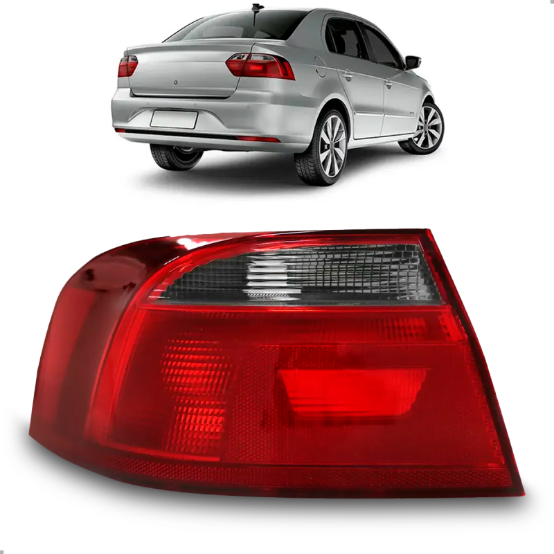 Lanterna Traseira Original Voyage G6 G7 G8 2013 A 2022 Lado Esquerdo Canto Fume