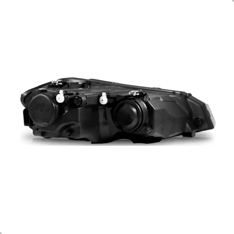 Farol Original Polo Virtus 2018 A 2022 Lado Esquerdo Marcara Negra C/luz Posicao