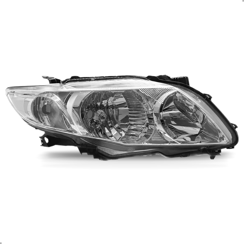 Farol Original Corolla 2009 A 2011 Lado Direito Cromado