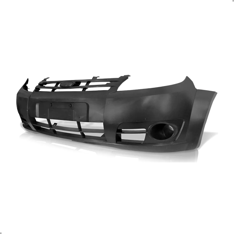 Parachoque Dianteiro Ka 2008 A 2011 Para Pintura Sem Furo Para Milha