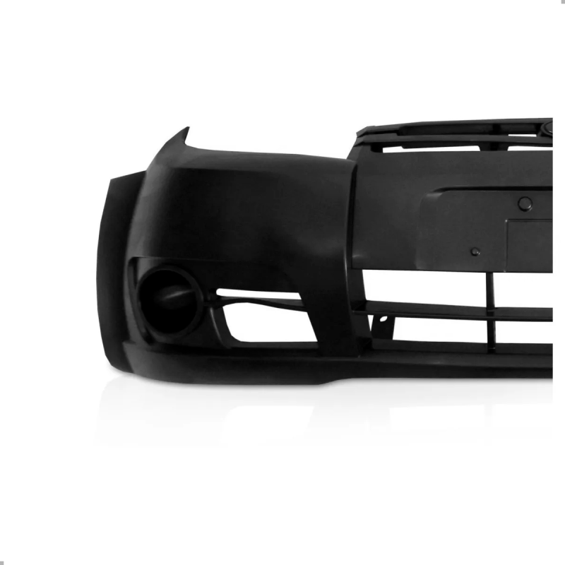 Parachoque Dianteiro Ka 2008 A 2011 Para Pintura Sem Furo Para Milha