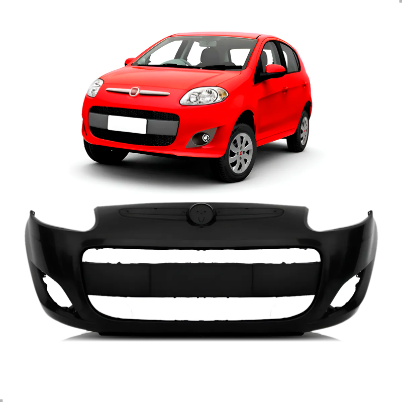 Parachoque Dianteiro Palio Attractive 2012 A 2016 Para Pintura