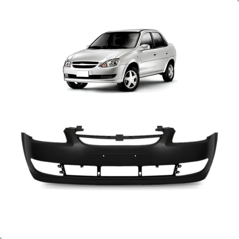 Parachoque Dianteiro Corsa Classic Ls 2011 A 2016 Para Pintura