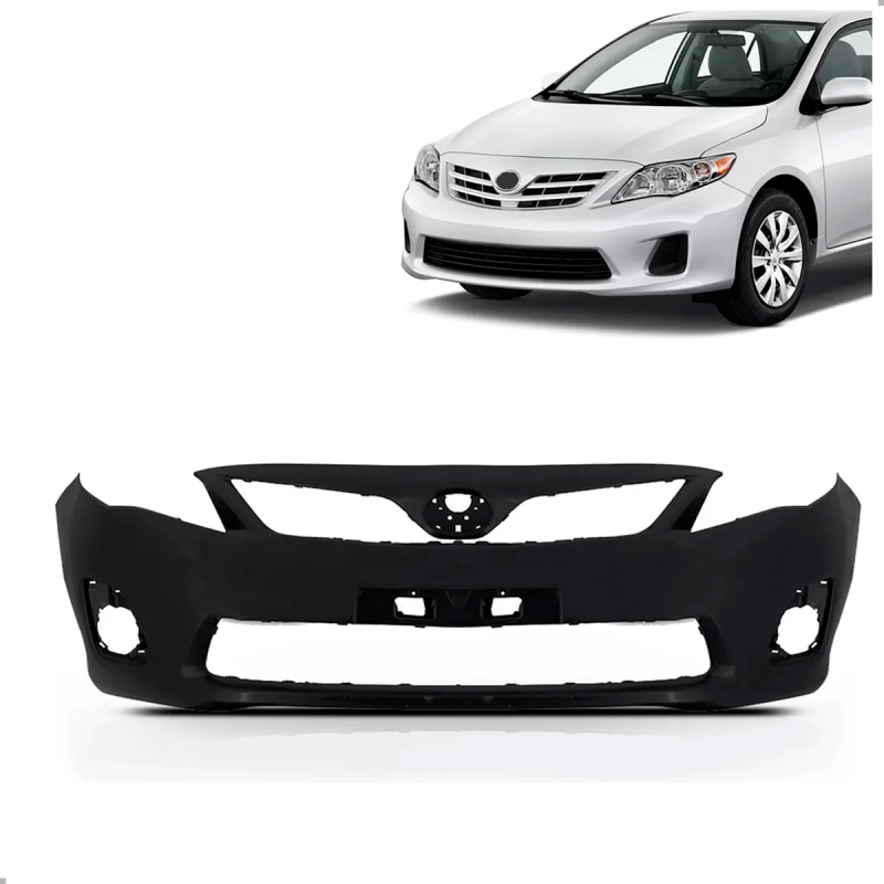 Parachoque Dianteiro Corolla 2012 A 2014 C/ Ressalto Para Pintura