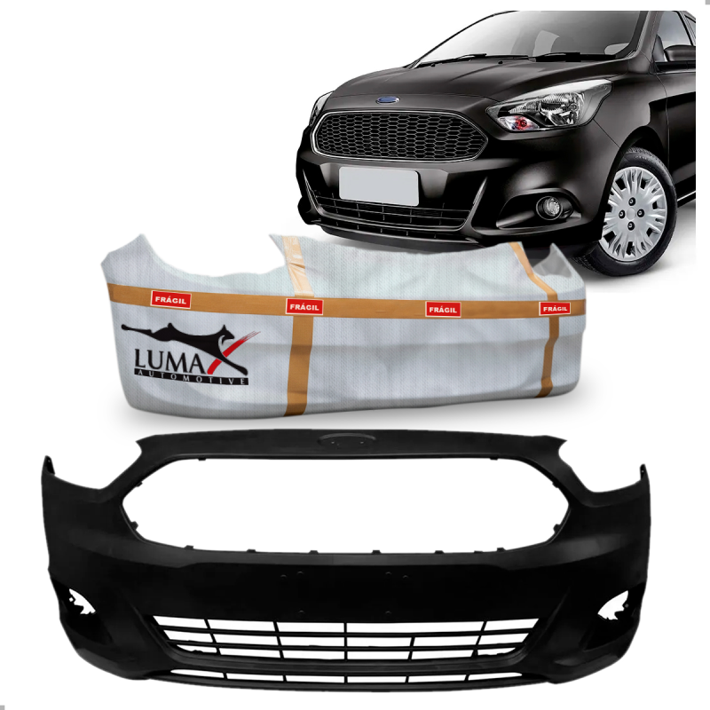 Parachoque Dianteiro Ka 2015 A 2018 Para Pintura