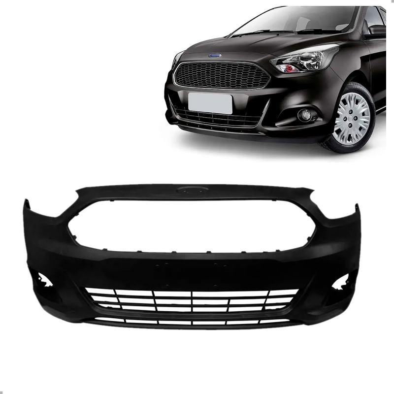 Parachoque Dianteiro Ka 2015 A 2018 Para Pintura