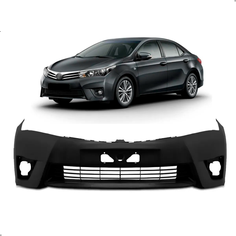 Parachoque Dianteiro Corolla 2015 A 2017 Com Grade Para Pintura