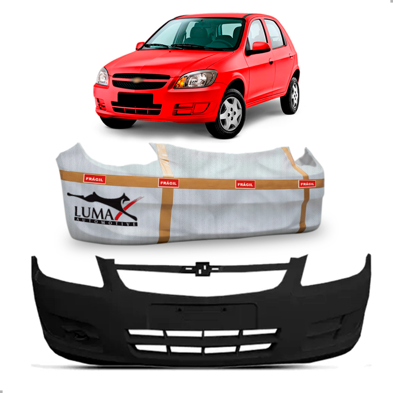 Parachoque Dianteiro Celta 2012 A 2014 Prisma 2012 A 2014 Para Pintura