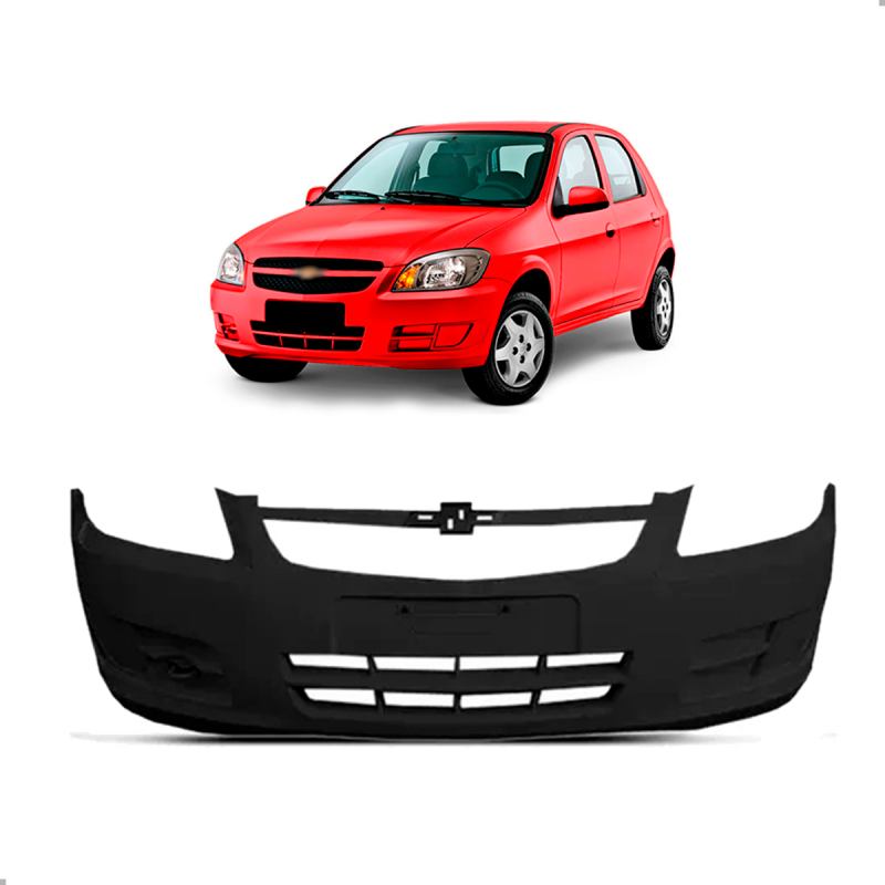 Parachoque Dianteiro Celta 2012 A 2014 Prisma 2012 A 2014 Para Pintura