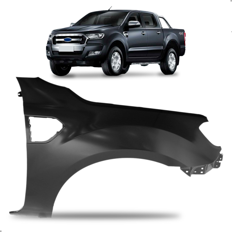 Paralama Ranger 2013 A 2016 Lado Direito Preto (c055034)