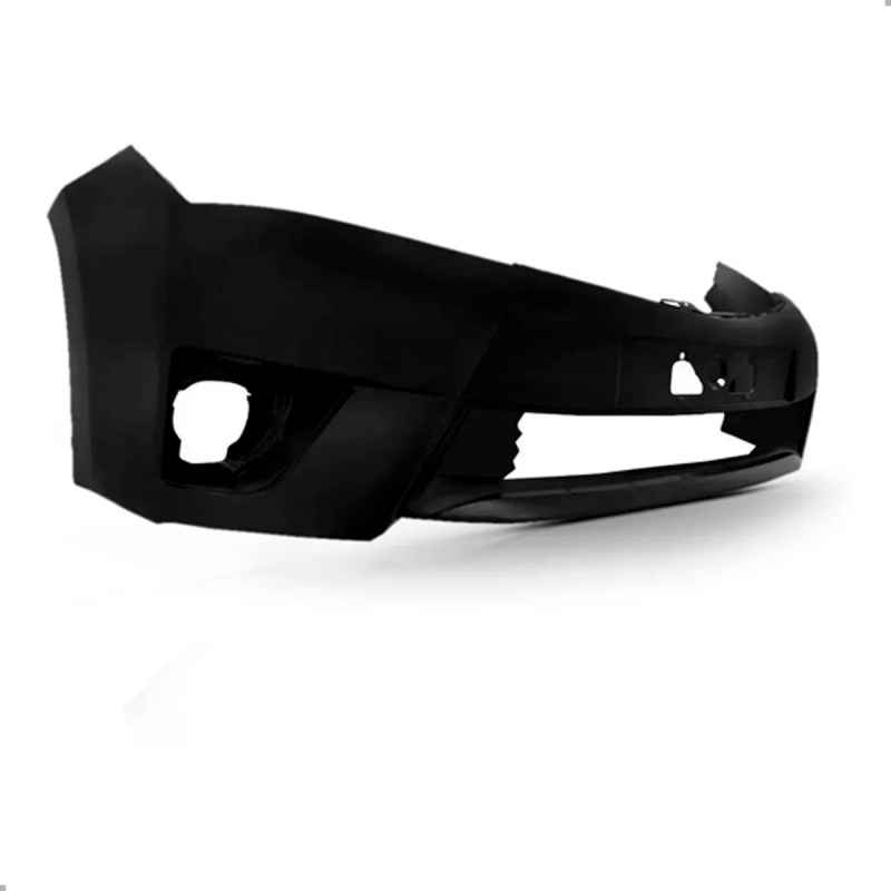 Parachoque Dianteiro Corolla 2014 A 2017 Preto C/ Fressalto