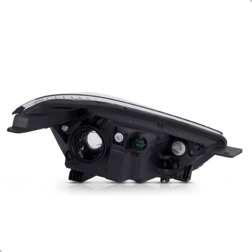 0161033 Farol Original Creta 2017 A 2021 Lado Esquerdo Cromado Regulador Manual