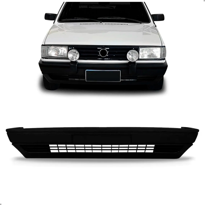 Parachoque Dianteiro Gol Parati Saveiro Voyage 1987 A 1994 Preto Texturizado(c60635)