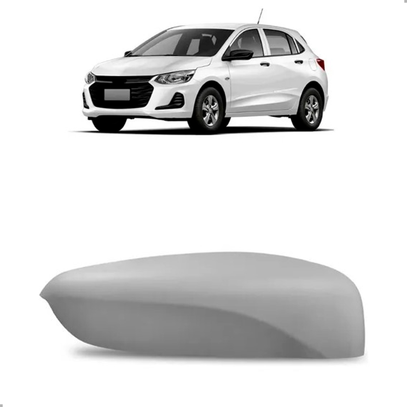 (r35820) Capa Do Retrovisor Onix 2020 A 2024 Lado Direito Para Pintura