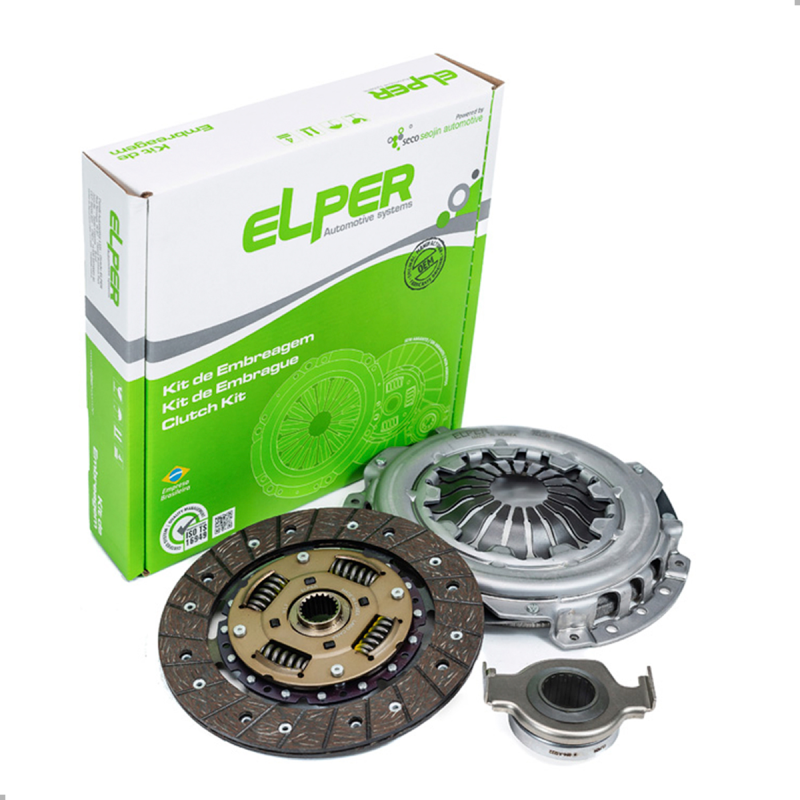 Kit Embreagem Uno 2015 A 2025 Doblo Fiorino Grand Siena Palio Plato Disco E Rolamento