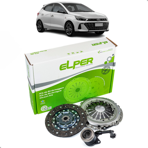 Kit Embreagem Hb20 1.0 Turbo 2023 A 2025 Automatico Plato Disco E Atuador Hidraulico