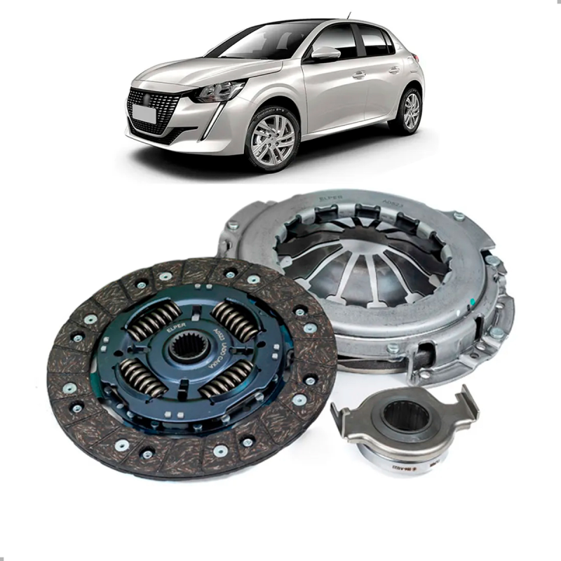 Kit Embreagem Argo 1.0 6v 1.3 8v 2017 A 2025 Basalt 2024 C3 208 2022 A 2025 Mobi 1.0 6v 1.3 6v Uno 1.0 6v 2019 A 2021