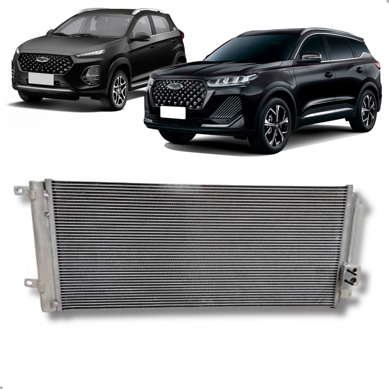 Condensador Arrizo 5 E 6 2019 A 2027 Cvt Tiggo 3x  1.0 5x 1.0 1.5 2019 A 2027 Flex Tiggo 7 1.5 2019 A 2027