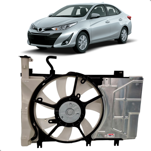 Eletroventilador Yaris Hatch E Sedan 1.3 1.5 Flex Manual E Cvt 2018 A 2021