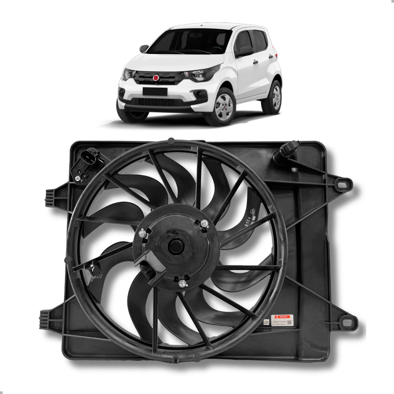Eletroventilador Mobi 1.0 Flex 2017 A 2021