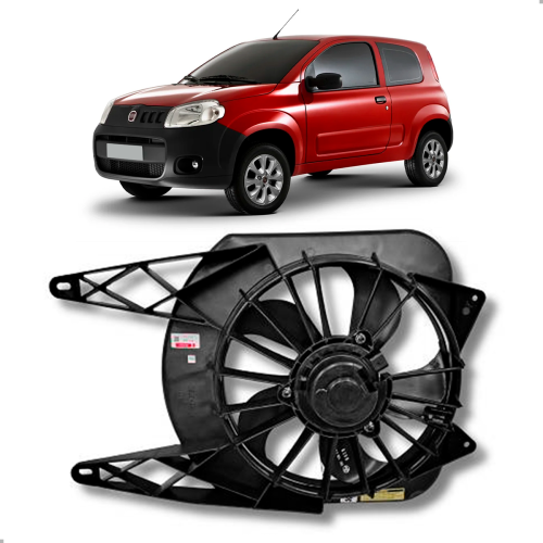 Eletroventilador Uno 1.3 1.4 Flex Manual E Automatizada 2014 A 2019 Palio 1.0 1.4 Flex Manual 2013 A 2022