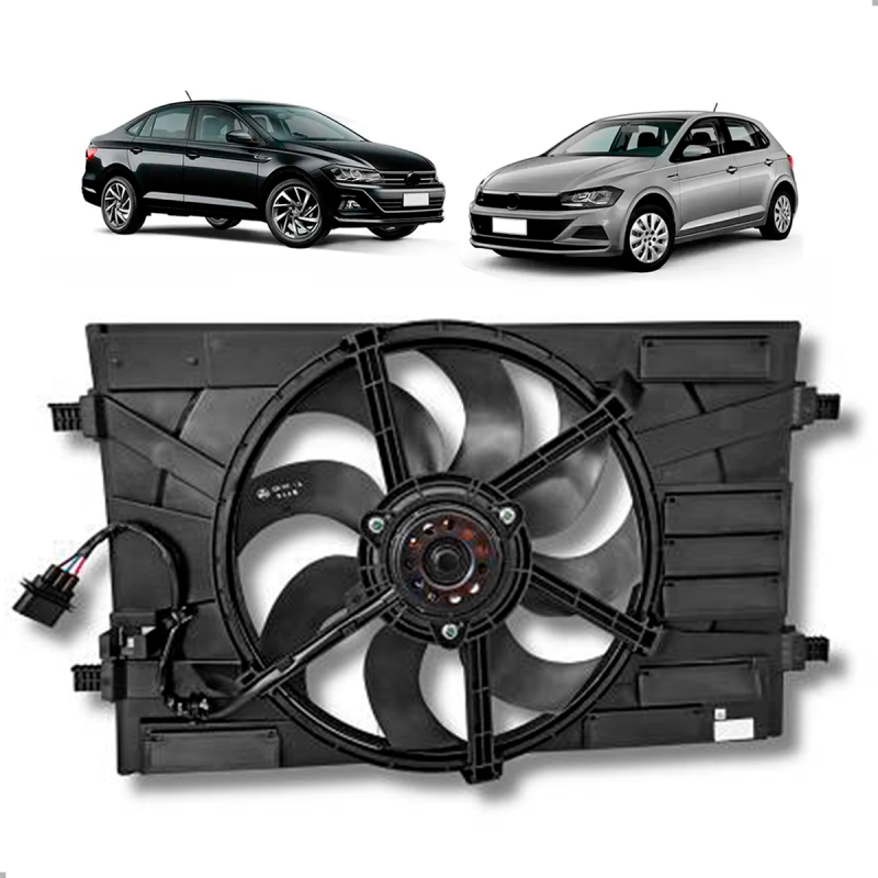Eletroventilador Polo Virtus 1.6 Flex Automatico 2019 A 2022
