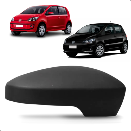 Capa  Retrovisor Up 2014 A 2022 Fox Voyage Saveiro G6 G7 G8 Com Furo Para Pintura Direito