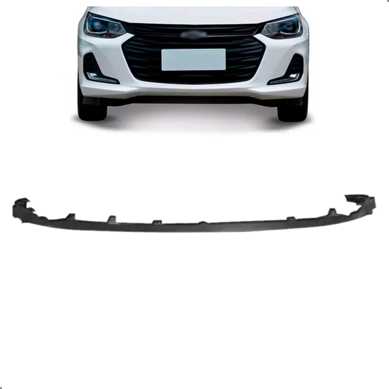 Spoiler Do Parachoque Dianteiro Original Onix Hatch Plus 2020 A 2022