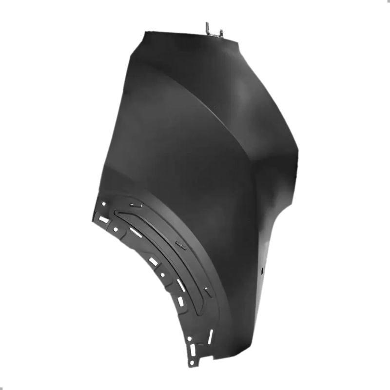 Polaina Traseira Byd Dolphin Mini 2023 A 2026 Lado Esquerdo Preto Liso Superior