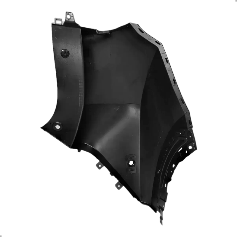 Polaina Traseira Byd Dolphin Mini 2023 A 2026 Lado Esquerdo Preto Liso Superior