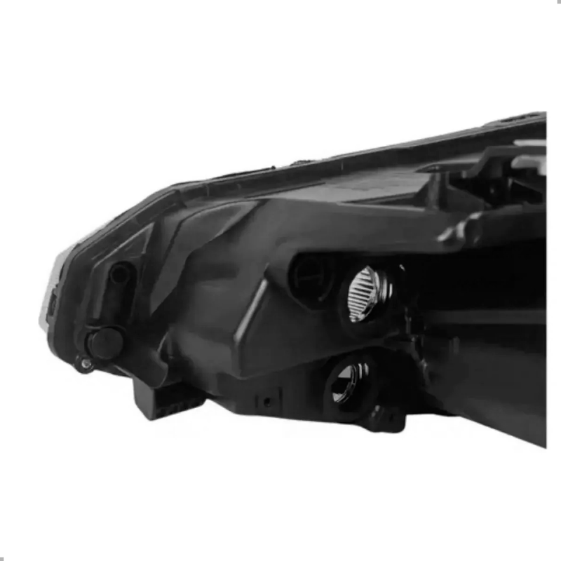 Farol Polo Track 2023 A 2024 Lado Direito Mascara Negra