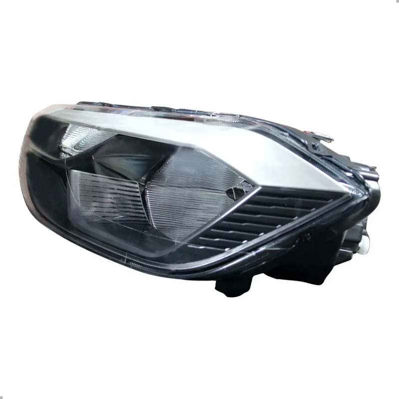 Farol Polo Track 2023 A 2024 Lado Esquerdo Mascara Negra