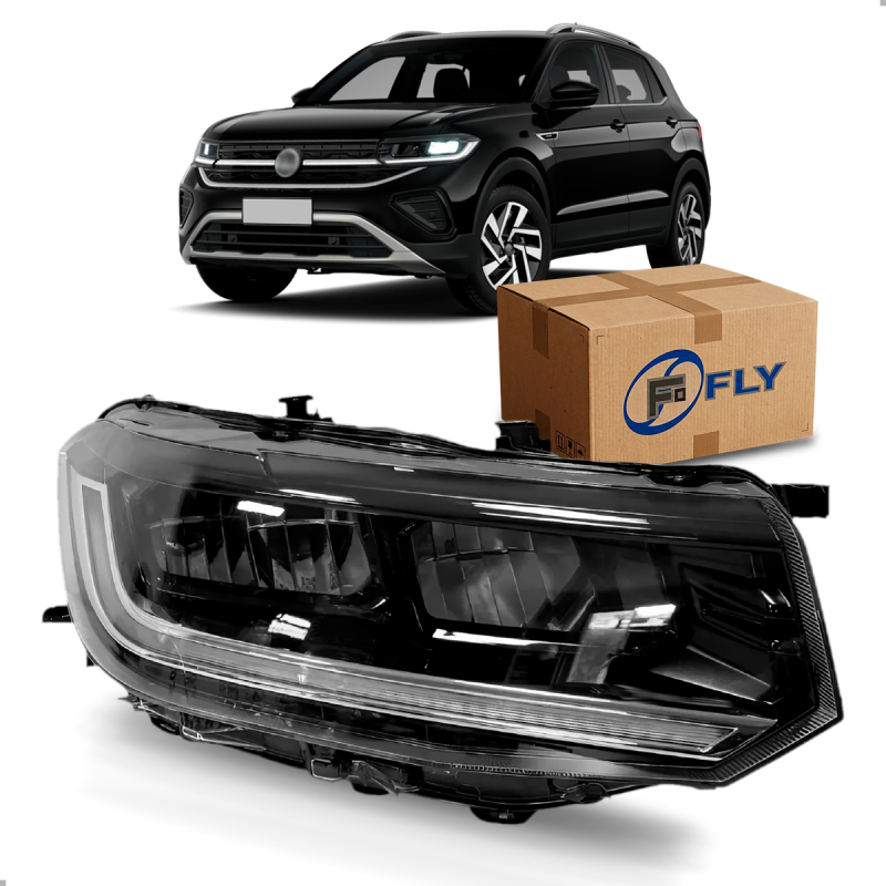 Farol T-cross 2025 A 2027 Regulagem Manual Lado Direito