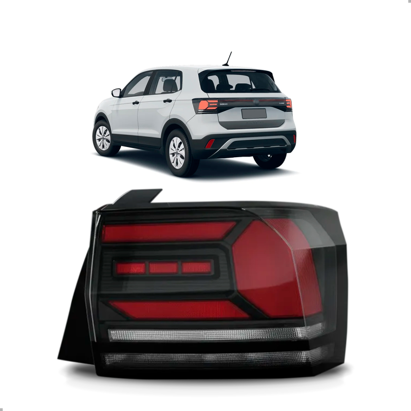 Lanterna T-cross 2025 A 2027 Canto Lado Direito