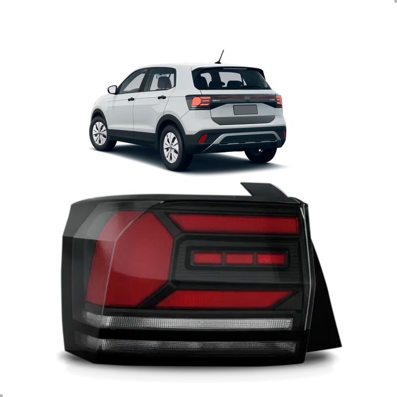Lanterna T-cross 2025 A 2027 Canto Lado Esquerdo