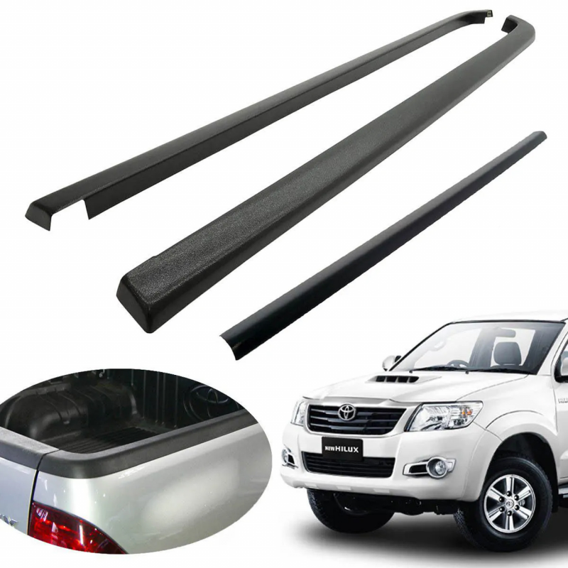 KIT PROTETOR TAMPA CACAMBA HILUX 05 06 07 A 12 13 14 15